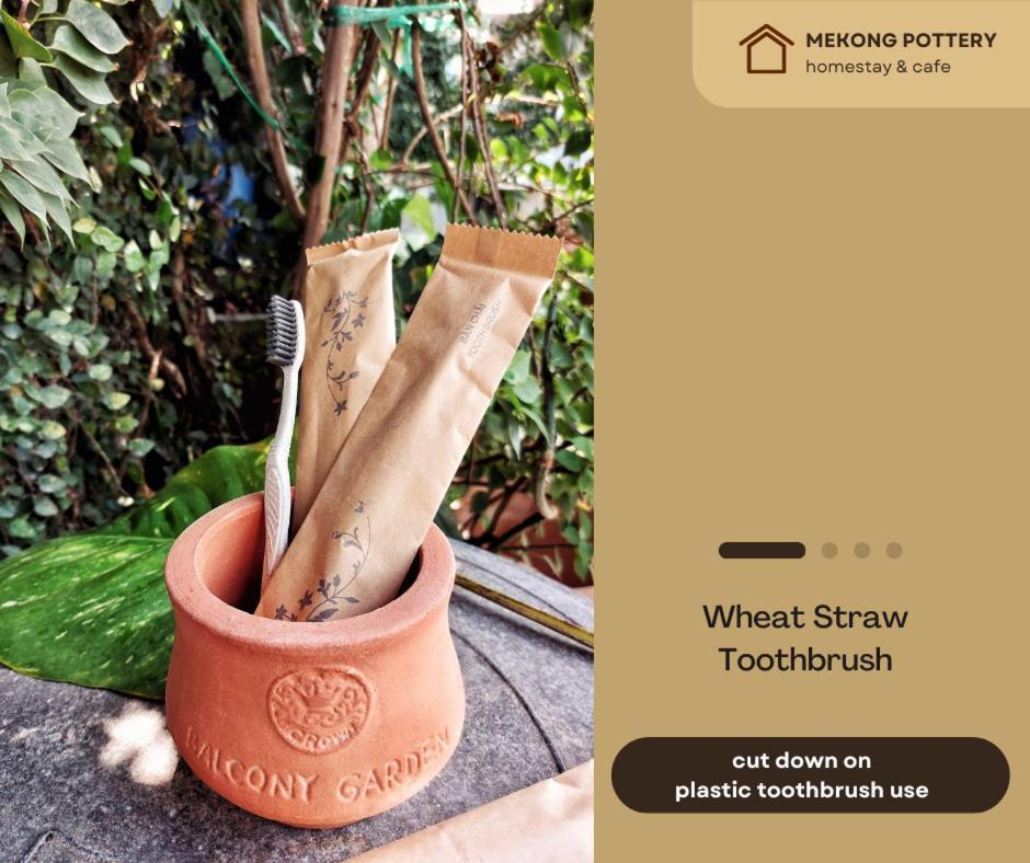 Mekong Pottery Homestay, Green-Friendly & Boat Tour Vĩnh Long Exterior photo